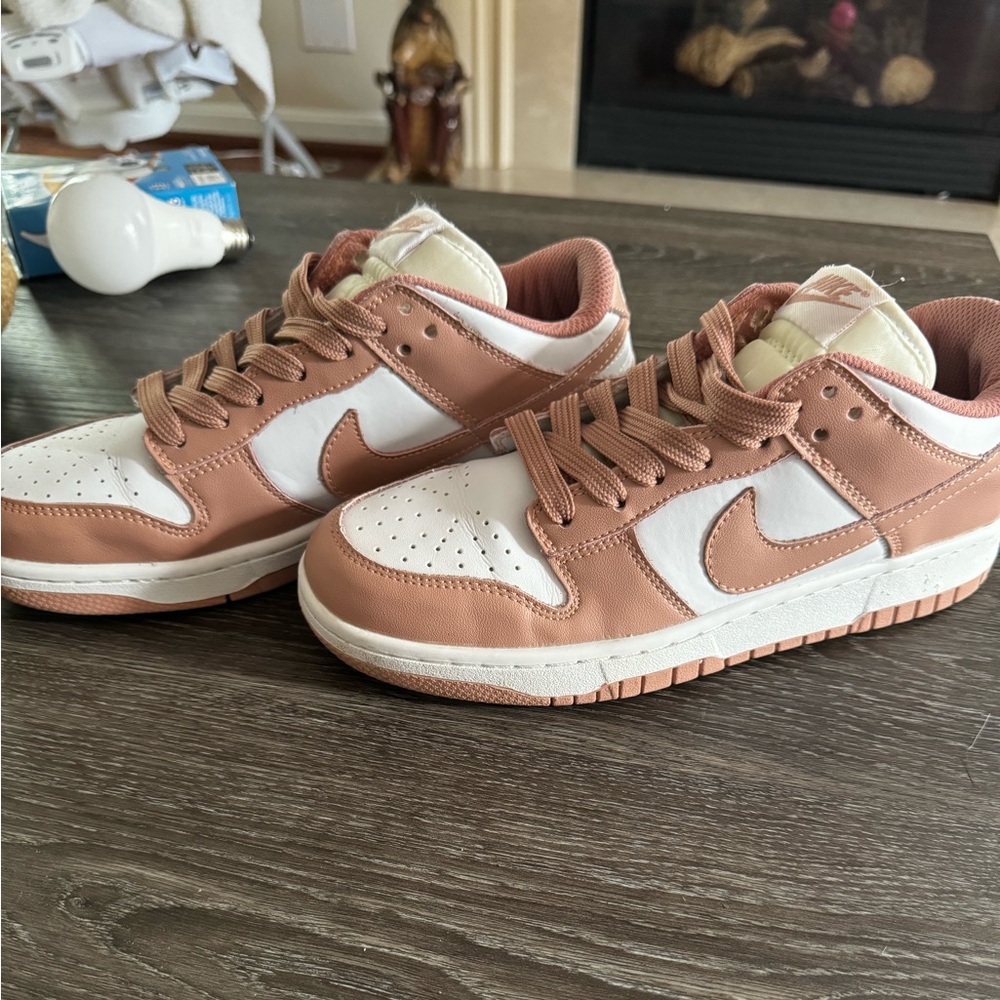 Rose whisper Nike dunks